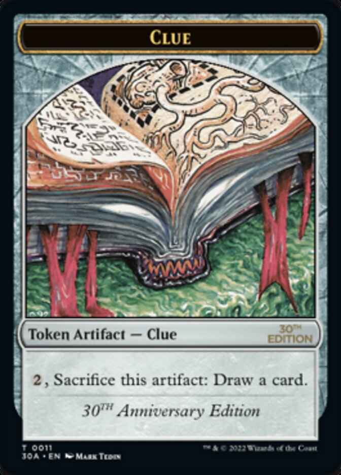 Clue (30A-011) - 30th Anniversary Tokens