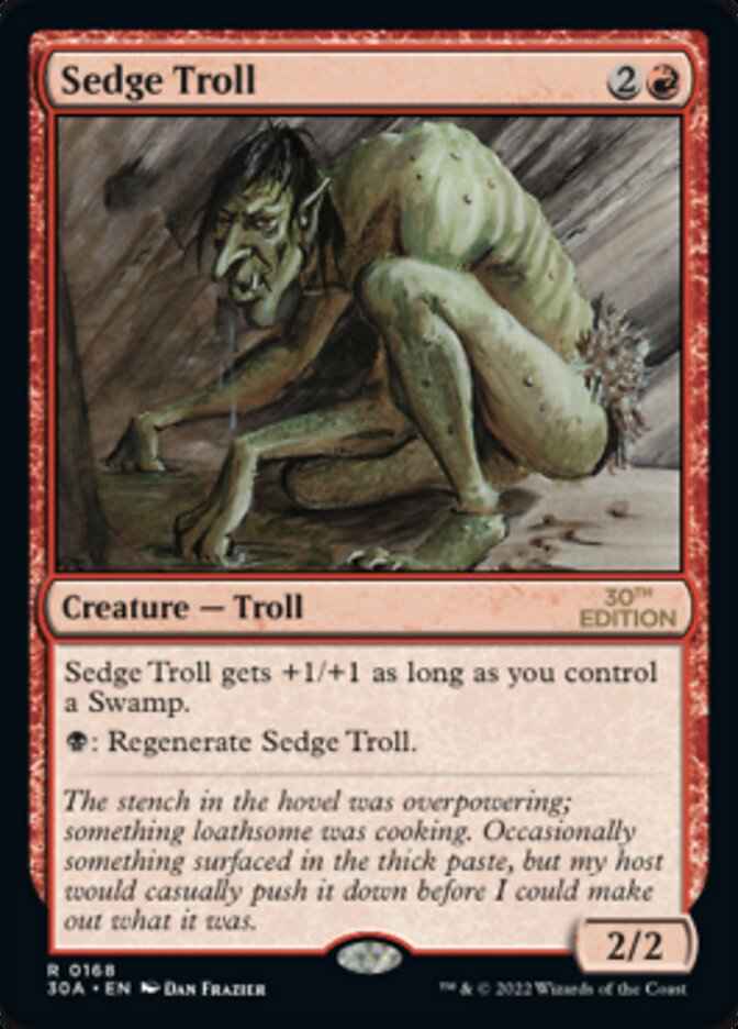 Sedge Troll (30A-168) - 30th Anniversary Edition