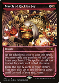 March of Reckless Joy (NEO-386) - Kamigawa: Neon Dynasty: (Showcase) Foil