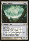 Wall of Omens (FNM-003) - Friday Night Magic 2011 Foil