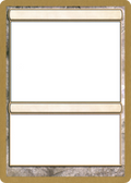 Blank Card (WCD-) - World Championship Decks 2003