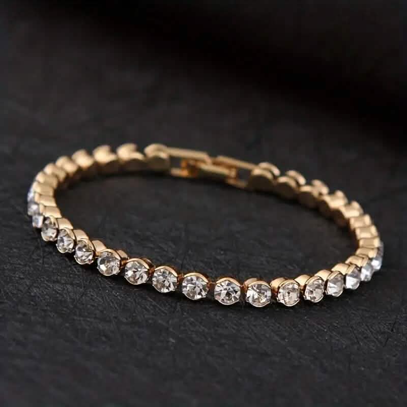 Elegant Rhinestone Tennis Bracelet