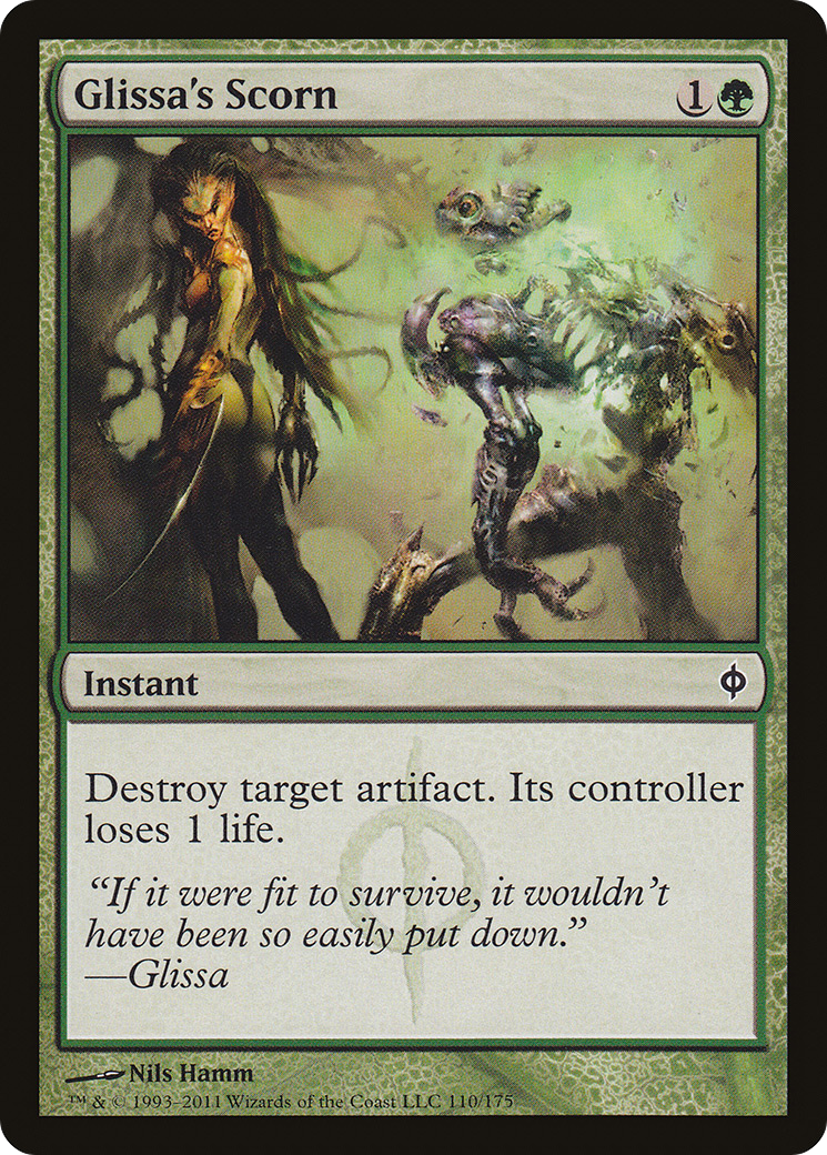 Glissa's Scorn (NPH-110) - New Phyrexia