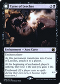 Curse of Leeches // Leeching Lurker (PRE-94S) - Innistrad: Midnight Hunt Promos: (Double Faced Transform) Foil