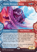 Alania, Divergent Storm (BLB-327) - Bloomburrow: (Showcase) (Borderless)