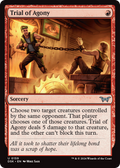 Trial of Agony (DSK-159) - Duskmourn: House of Horror Foil