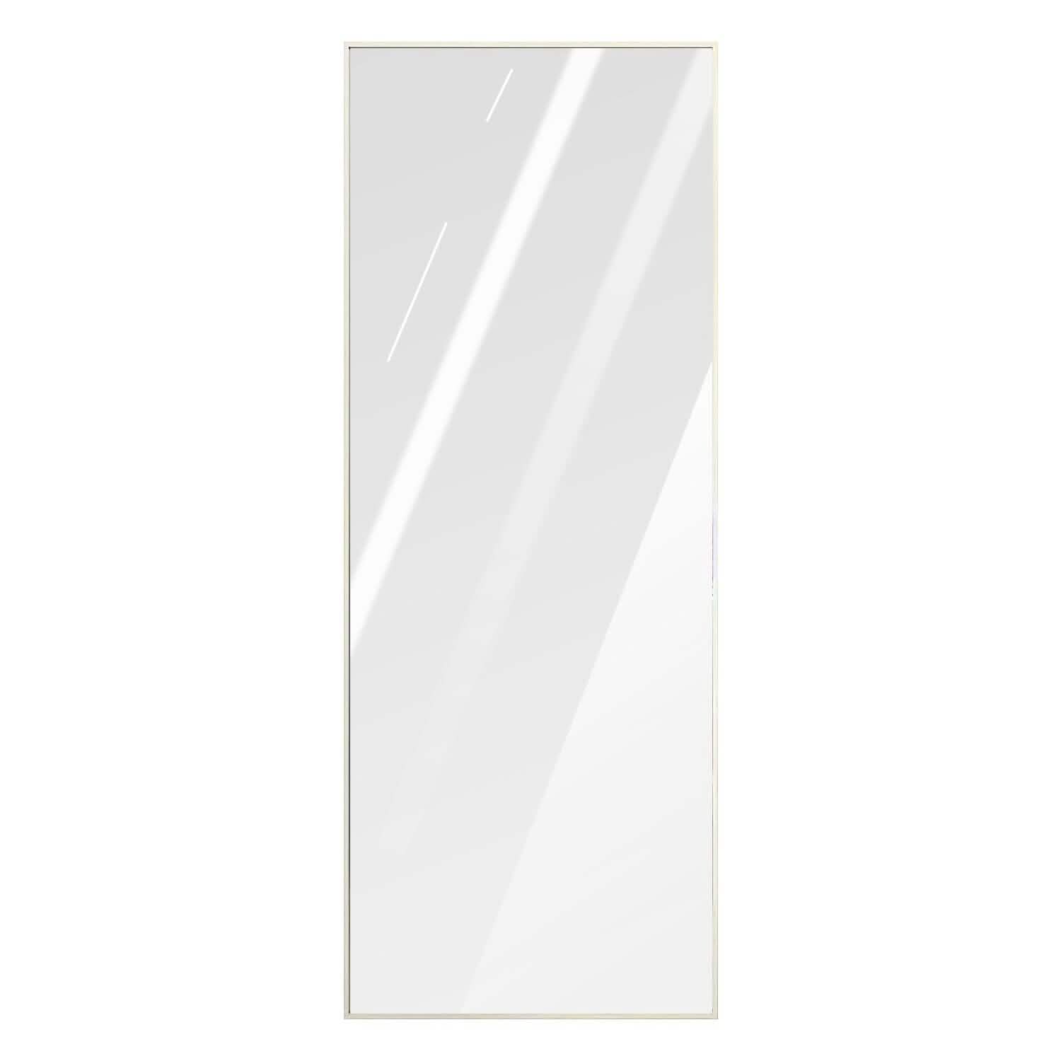 Full Length Mirror Aluminum Alloy Wall Mirror Free Standing Floor