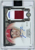 2023 Topps Dynasty JT J.T. Realmuto #DAPJRE1 10/10 Dynastic Deed Relic Auto Baseball Card
