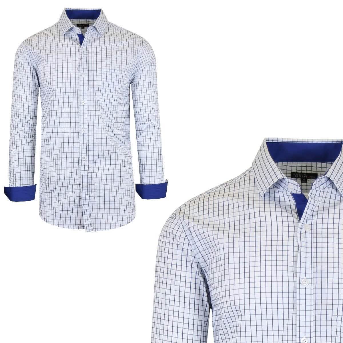 Men’s Quick Dry Slim Fit Stretch Dress Shirts