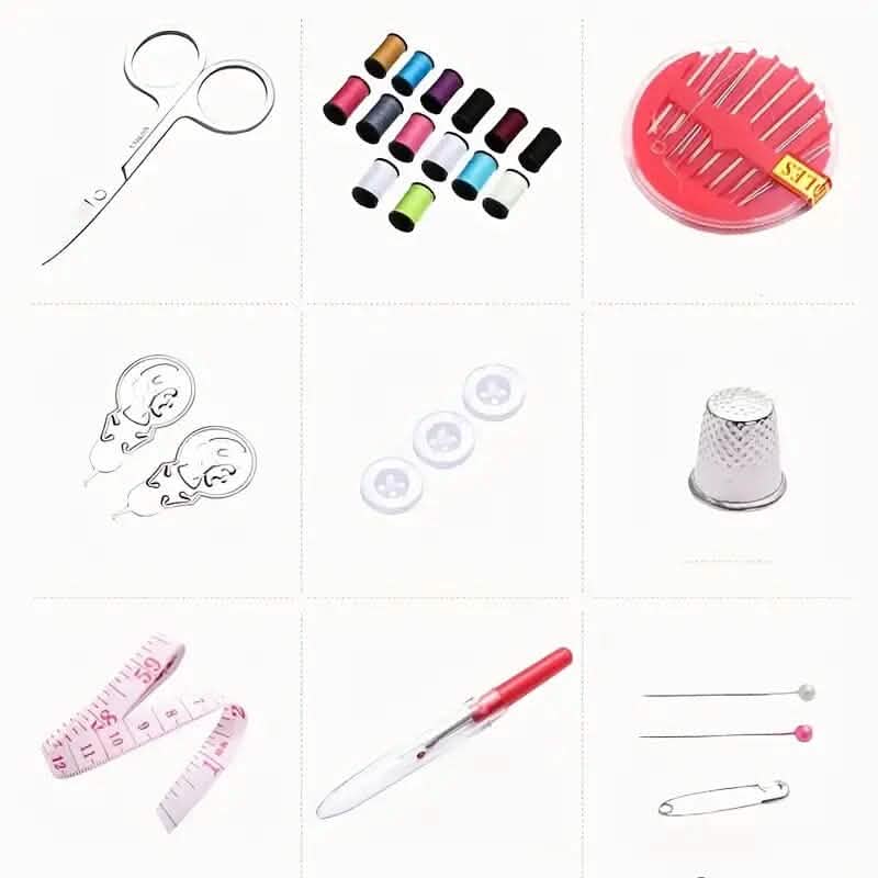 Mini Travel Sewing Kit Fabric Repair Set