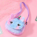 Rainbow Unicorn Plush Shoulder Bag