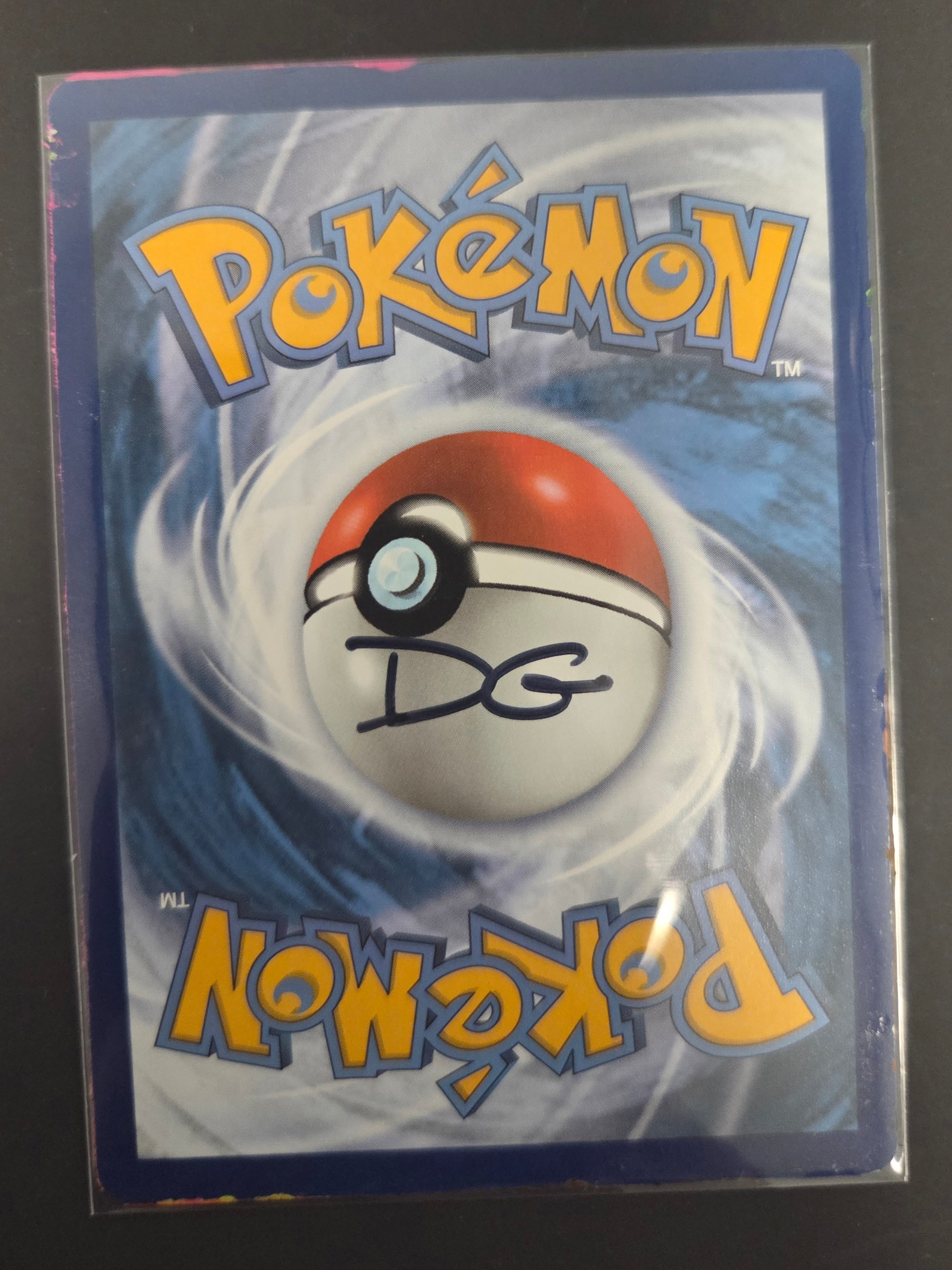 Custom Painted Appletun Pokemon Card