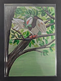 Custom Painted Dartrix Pokemon Card