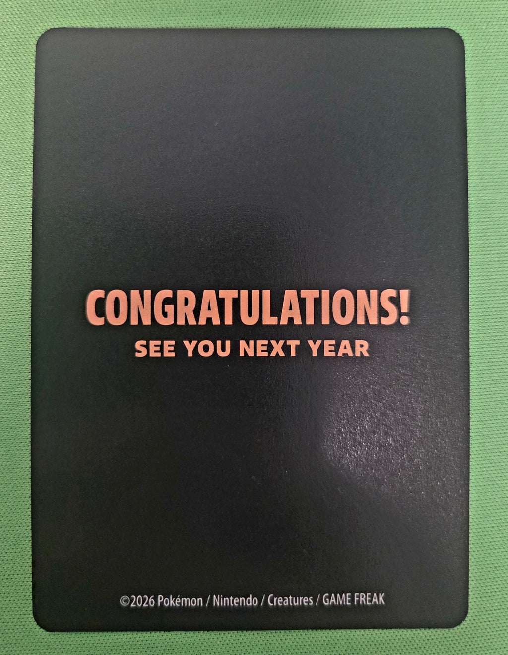 Pokémon Celebratory Fanfare Ace Trainer Insert Card Promo 2025 English