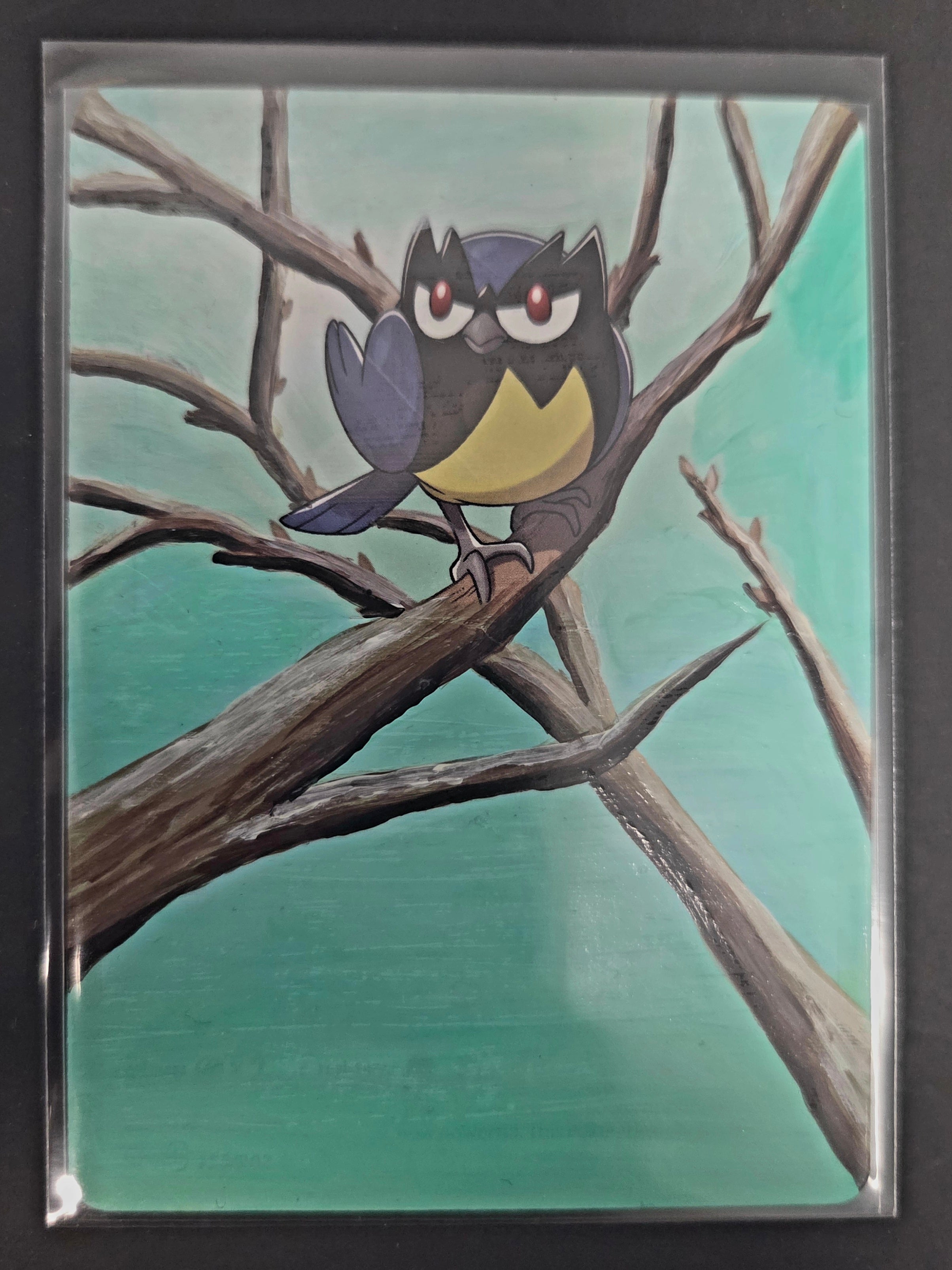 Custom Painted Rookidee Pokemon Card