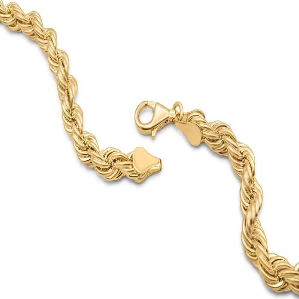 Rope Chain in Yellow Gold - 10mm