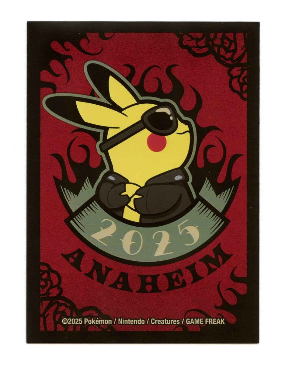 Pokémon Card Sleeve - 2025 Pokemon Worlds Anaheim Exclusive (Single Sleeve)