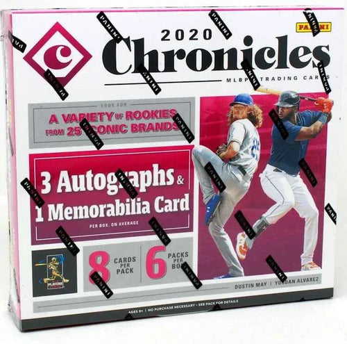 2020 Panini Chronicles Baseball Hobby Box