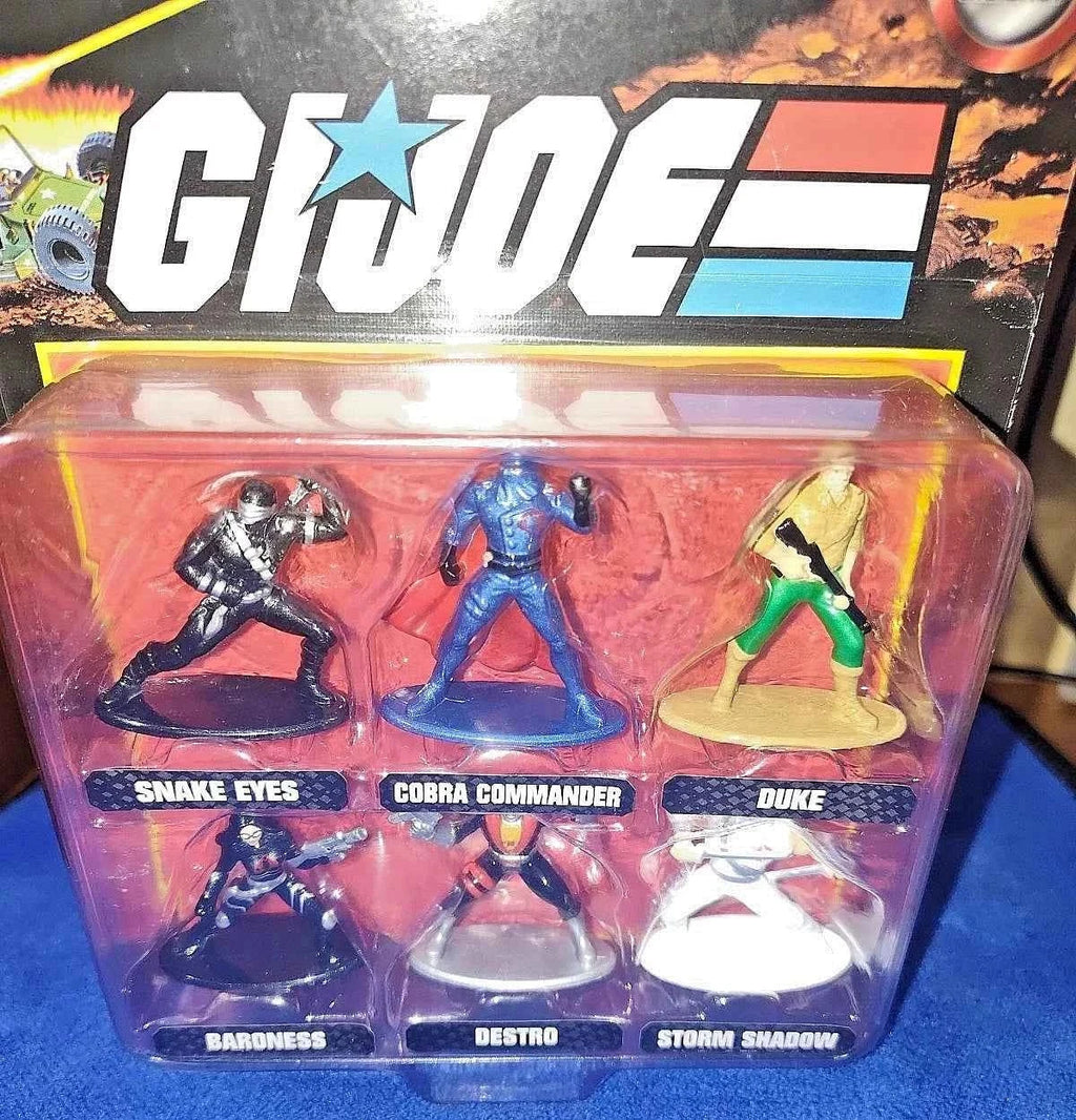 GI Joe Nano Metalfigs Die-Cast 6-Pack | Jada Toys Collector's Set - Die-Cast Vehicle | 99RedCoins