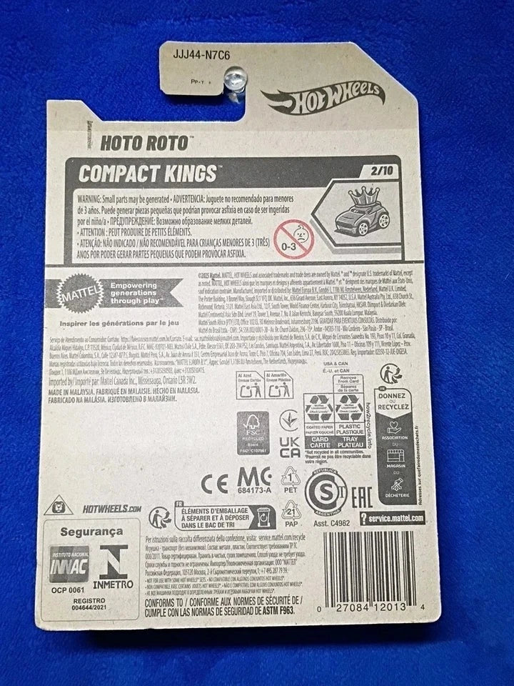 Hoto Roto Hot Wheels Die-Cast | Rotary-Inspired Original Fantasy Casting Collector's Edition