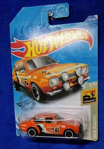 '70 Ford Escort RS1600 Baja Blazers Hot Wheels Die-Cast | Classic Rally Car Collector's Edition - Die-Cast Vehicle | 99RedCoins