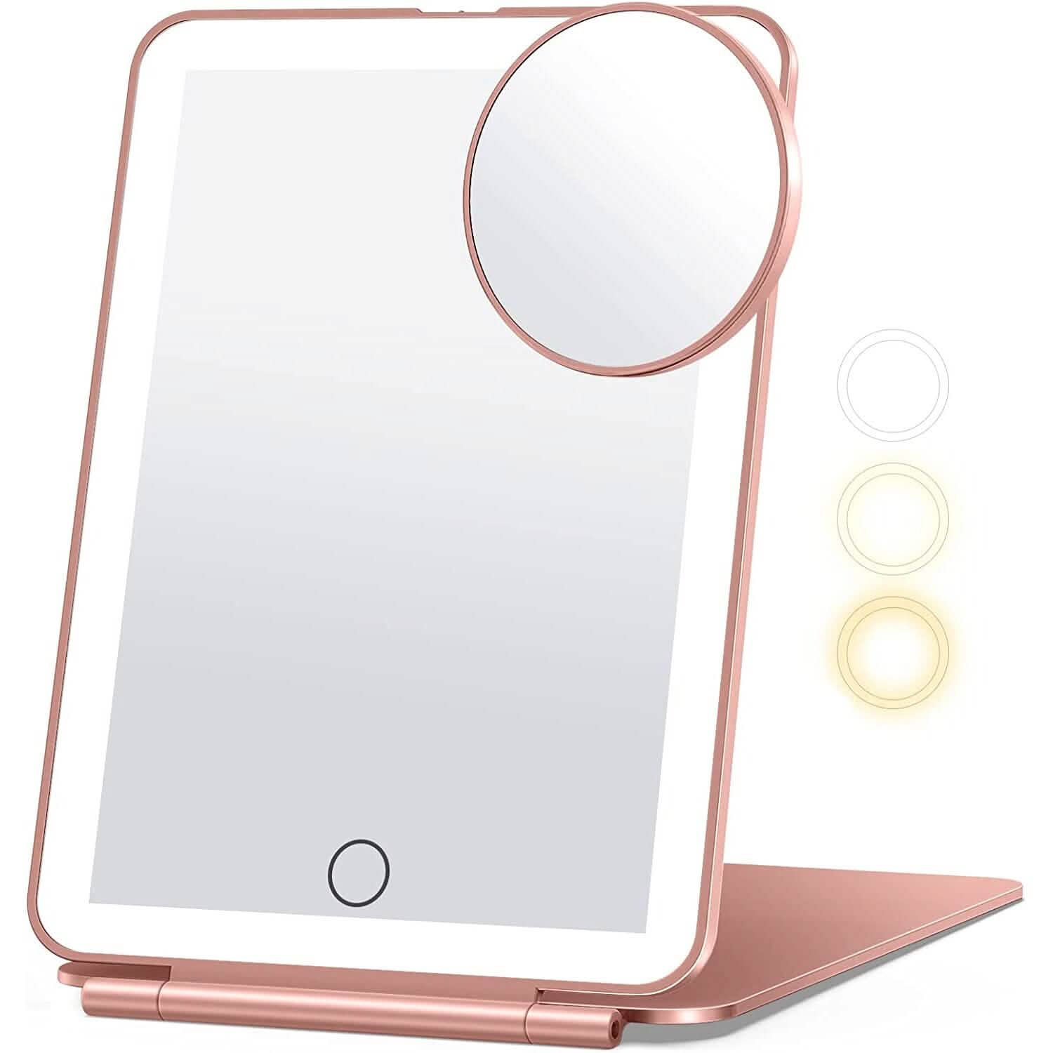 Travel Makeup Mirror with 10X Magnifying Mirror