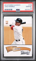 Graded 2014 Panini Classics Jose Ramirez #178 Rookie RC Baseball Card PSA 10 Gem