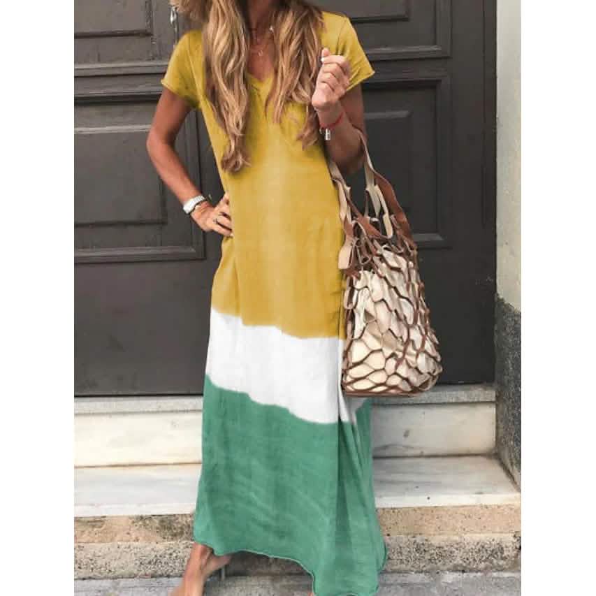 Women's T Shirt Maxi Long Dress